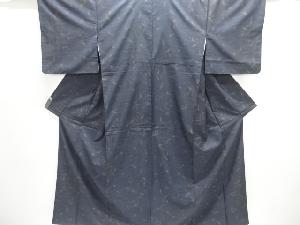 大特価品　唐草模様織り出し本場泥大島紬着物(7マルキ)